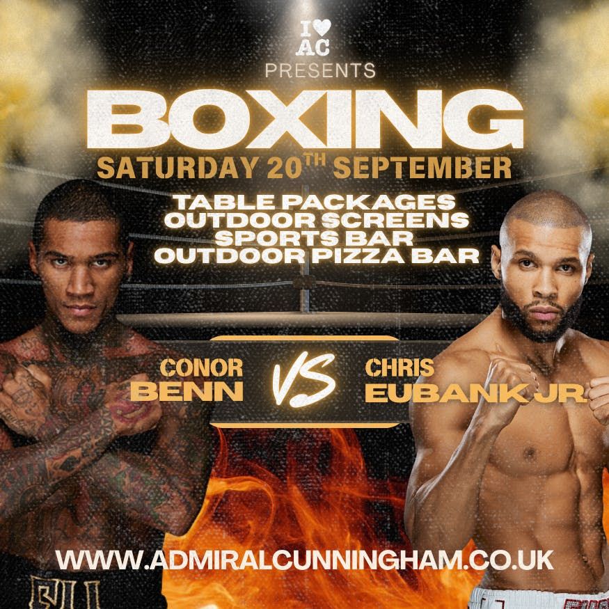 BENN V EUBANK JR. 2, 15 November | Event in Bracknell | AllEvents