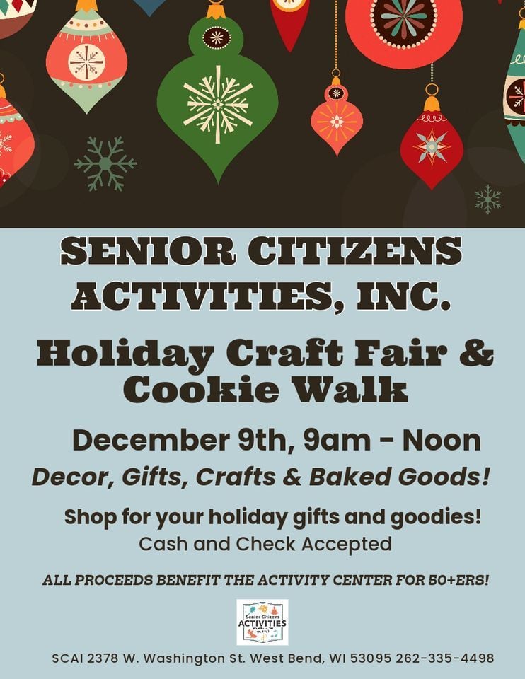 2023 Cookie Walk Vendor Craft Fair Senior Citizens Activities Inc 2023 Cookie Walk Vendor Craft Fair Senior Citizens Activities Inc