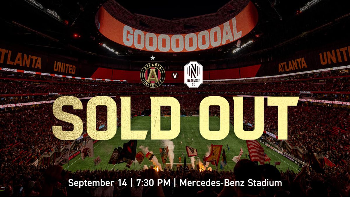 Atlanta United at Nashville SC at Geodis Park, 17 May | Event in Nashville | AllEvents