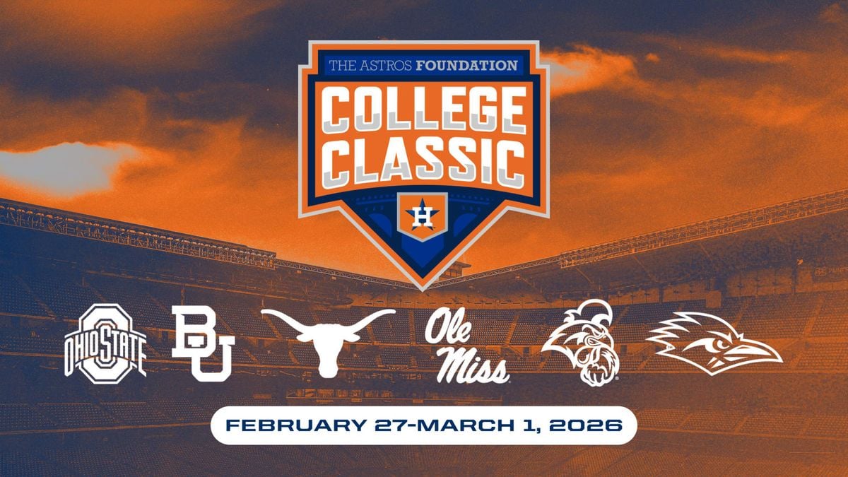 Astros Foundation College Classic -  3 Day Pass at Daikin Park, 27 February | Event in Houston | AllEvents