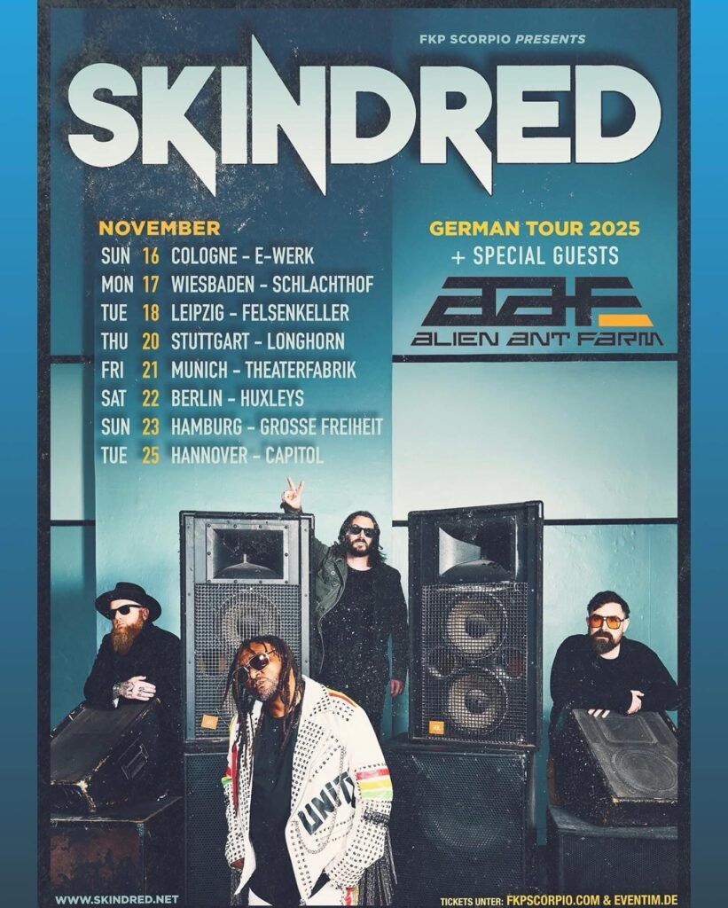Skindred Stuttgart Tickets, 20 November | Event in Stuttgart | AllEvents