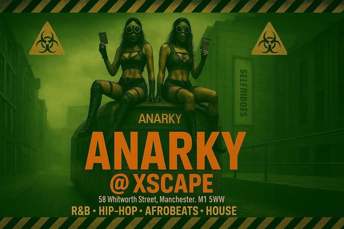 ANARKY TUESDAYS - Manchester's Biggest Tuesday Night, 9 September | Event in Manchester | AllEvents