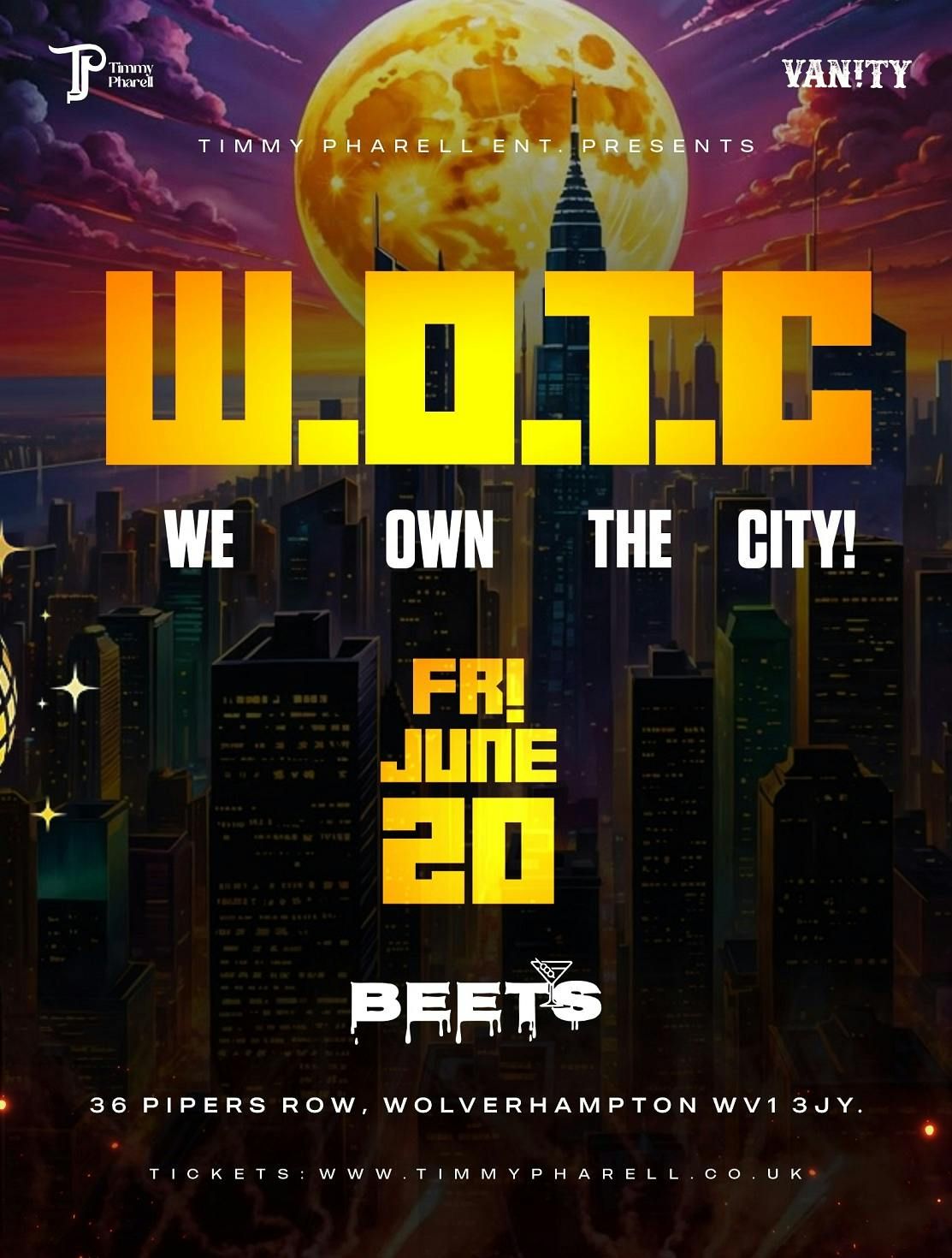 #WOTC We Own The City, 20 June | Event in Wolverhampton | AllEvents