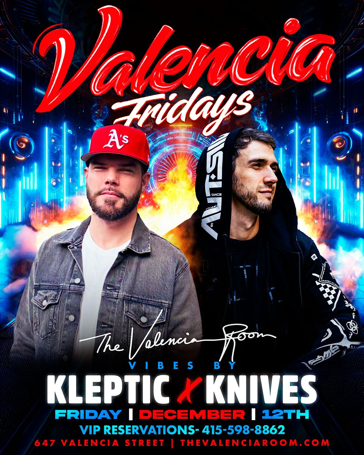 Valencia Fridays! 12.12, 12 December | Event in SAN FRANCISCO | AllEvents