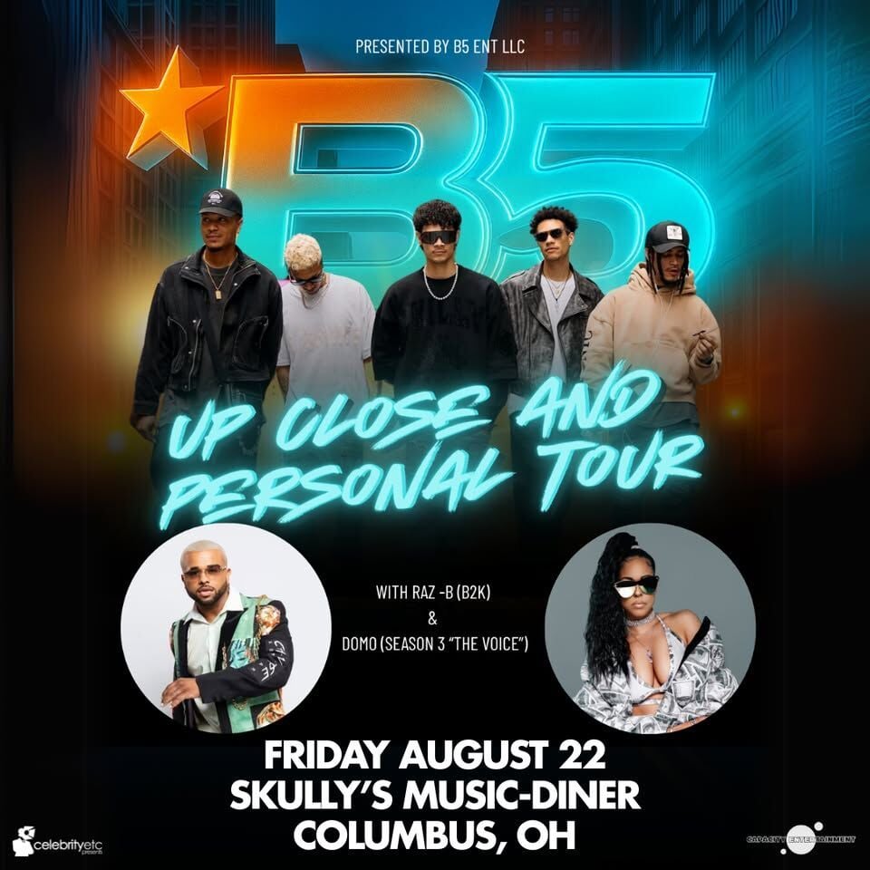 B5 with RAZ-B and Domo at City Winery - Atlanta, 20 September | Event in Atlanta | AllEvents