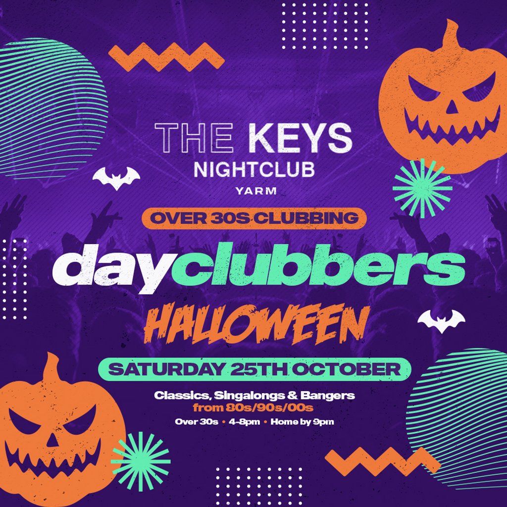 Yarm - DayClubbers: The Halloween special!, 25 October | Event in Yarm | AllEvents