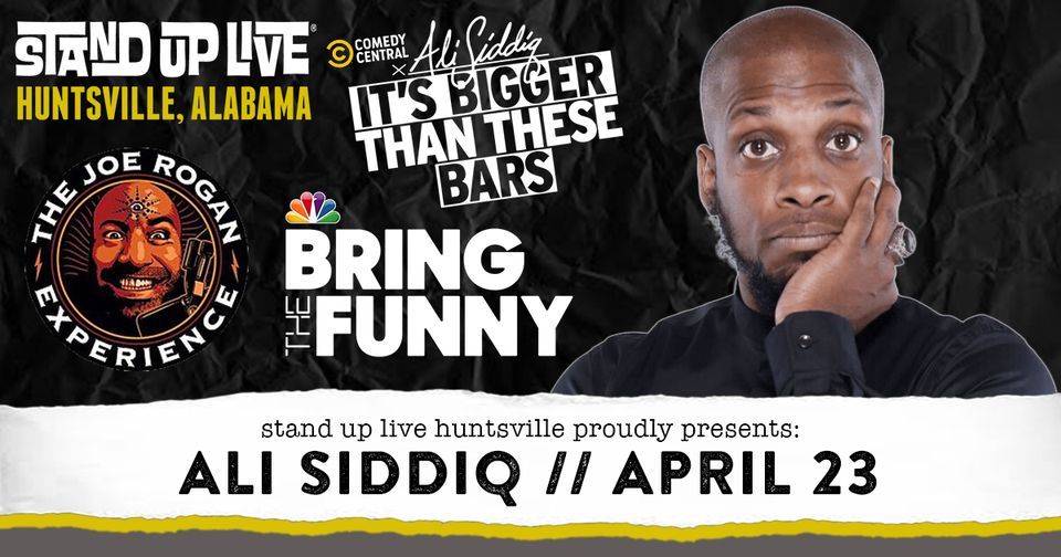 Ali Siddiq at Stand Up Live, Stand Up Live Huntsville, April 23 2023 | Ali Siddiq at Stand Up Live, Stand Up Live Huntsville, April 23 2023 |
