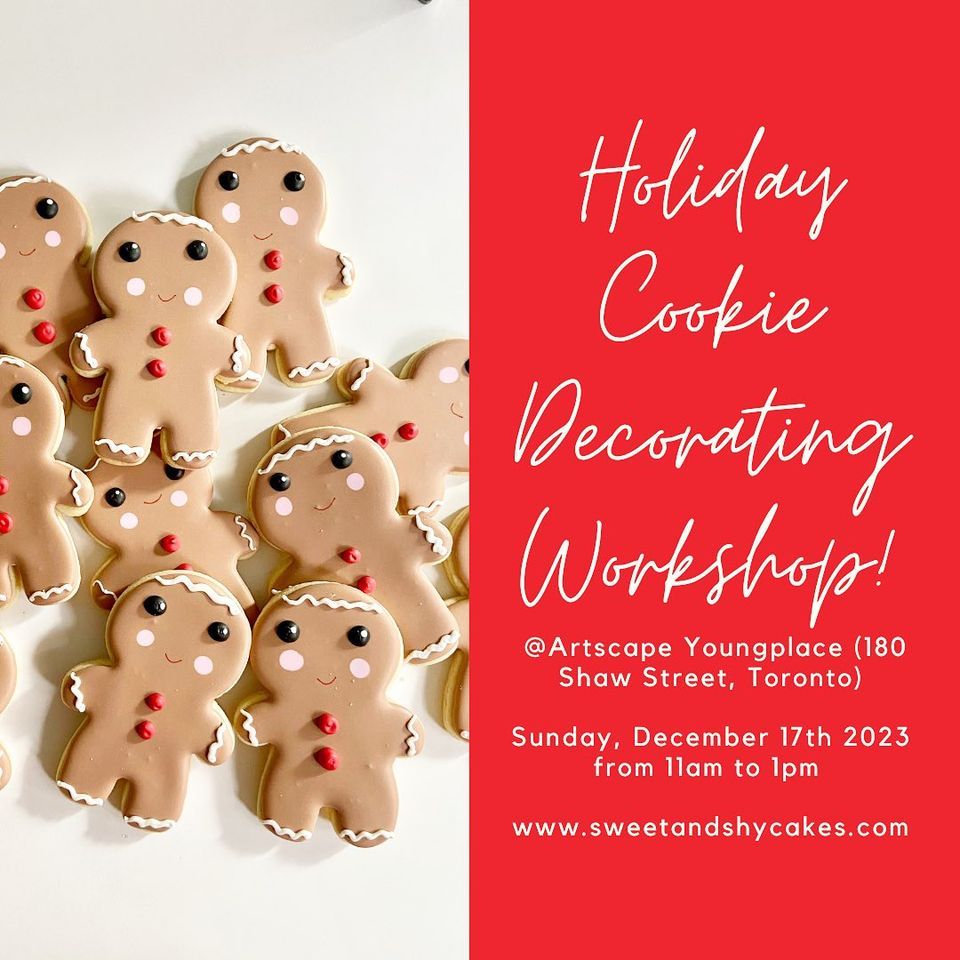 Holiday Sugar Cookie Decorating Artscape Youngplace, Toronto