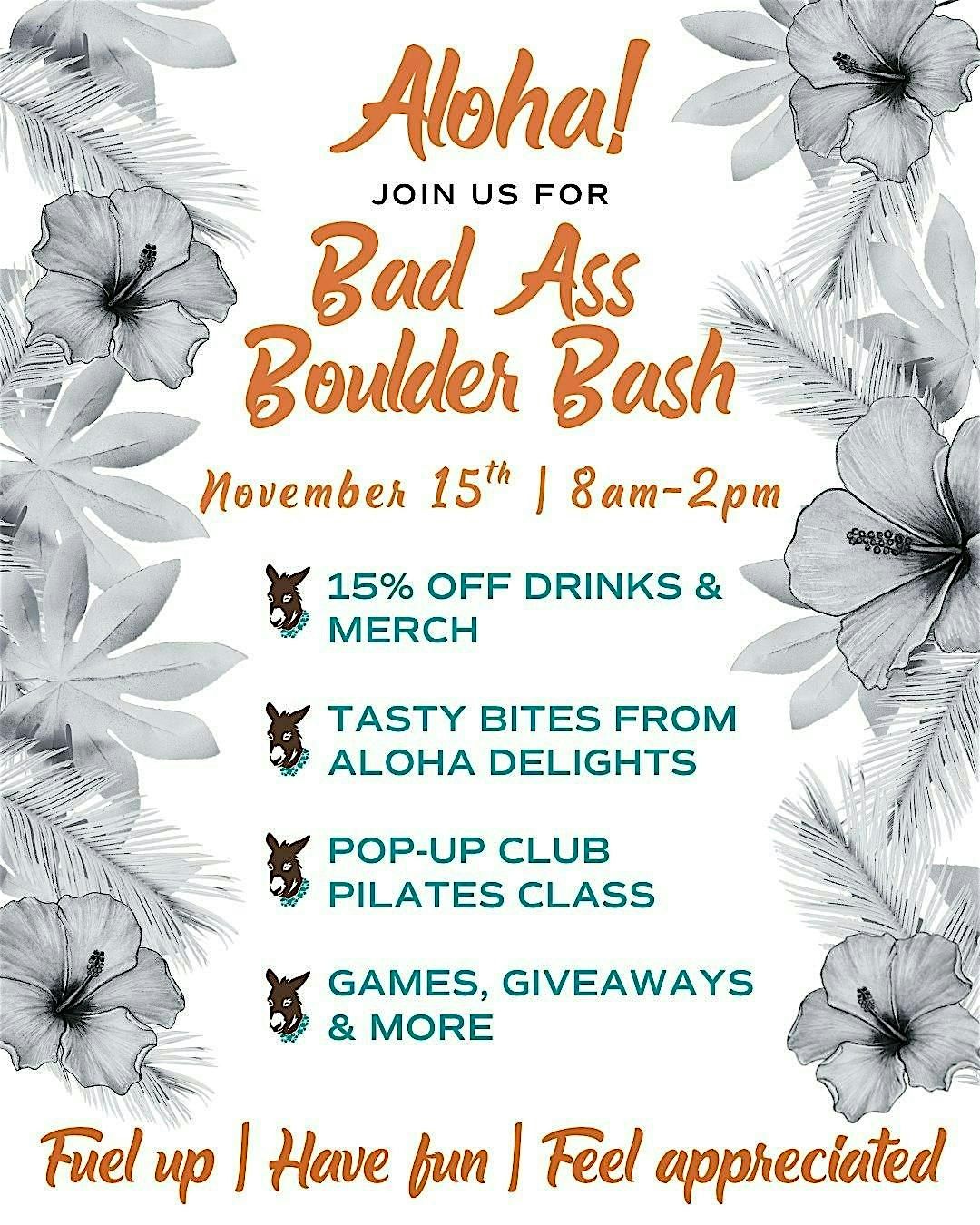 Bad Ass Boulder Bash, 15 November | Event in Boulder | AllEvents
