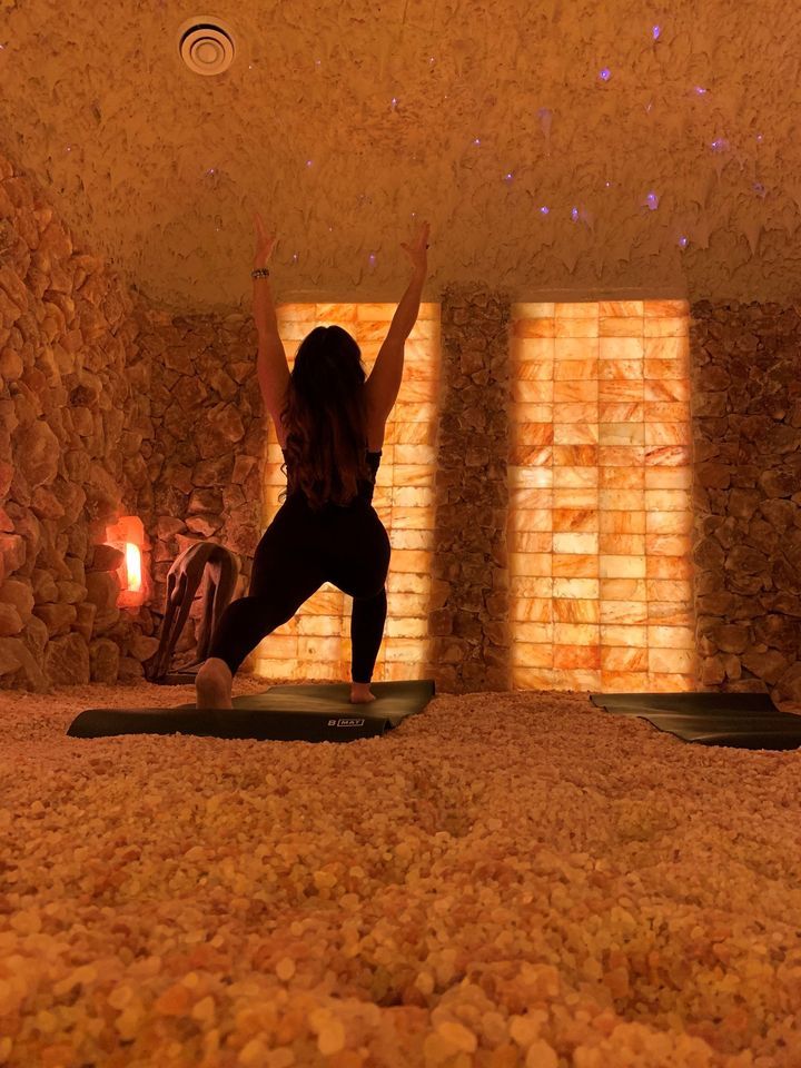 Yin Yoga & Breath In The Salt Cave At Room & Pillar!!, 1546 Harvey Ave
