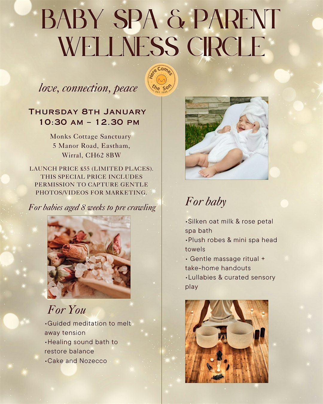Baby Spa & Parent Wellness Retreat, 8 January | Event in Birkenhead | AllEvents