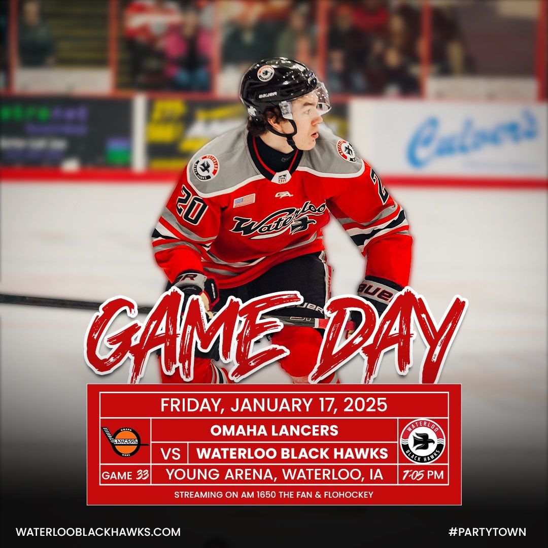 Omaha Lancers vs. Waterloo Black Hawks, 4 December | Event in Omaha | AllEvents