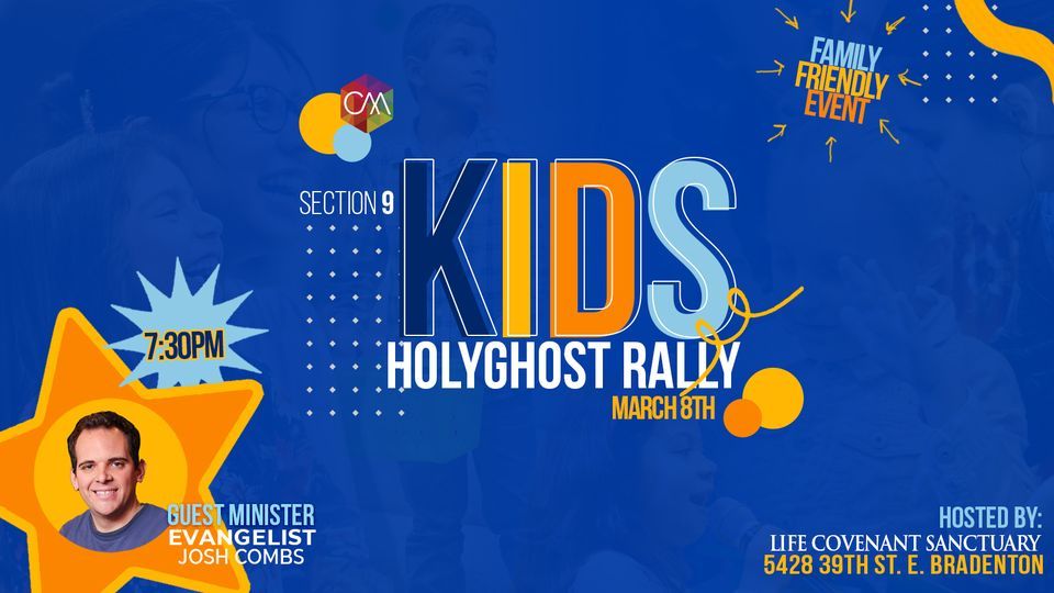 Kids HOLYGHOST Rally, 5428 39th St E, Bradenton, FL, United States ...