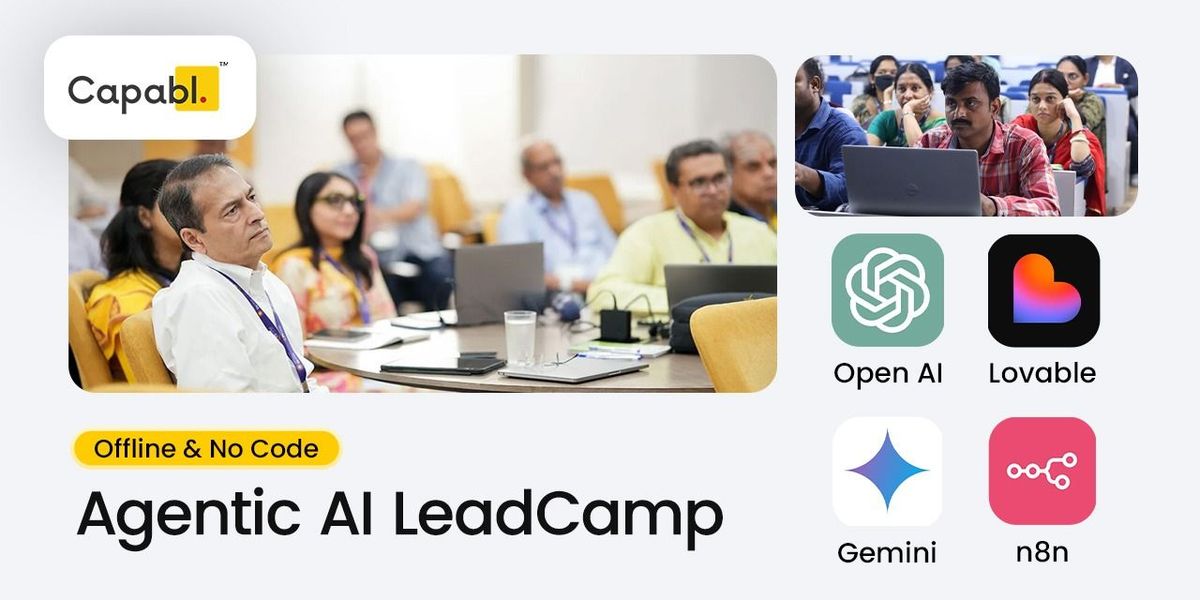 No Code Agentic AI | Event in Bangalore | AllEvents