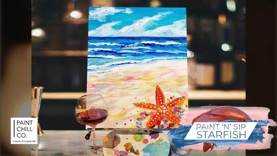 Portsmouth Paint n Sip "Starfish Ocean Scene", The Alchemist Gunwharf