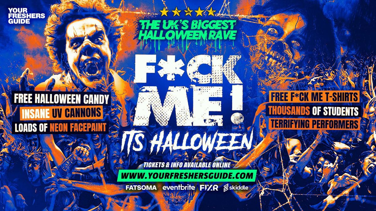 F*CK ME It's Halloween | Edinburgh Freshers 2025, 27 October | Event in Edinburgh | AllEvents
