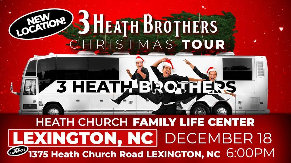3 Heath Brothers Concert Free 1375 Heath Church Rd Lexington NC 3-heath-brothers-concert-free-1375-heath-church-rd-lexington-nc
