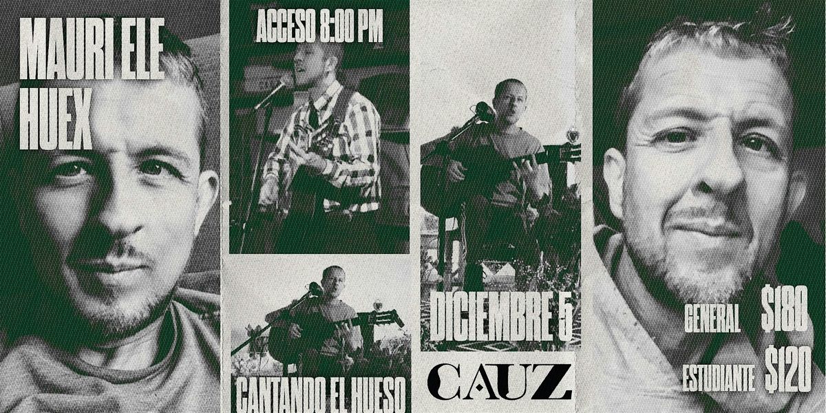 Mauri Ele Huex: Cantando el hueso, 5 December | Event in Xalapa-Enríquez | AllEvents