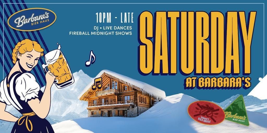 BARBARA'S SATURDAYS , 27 December | Event in Birmingham | AllEvents