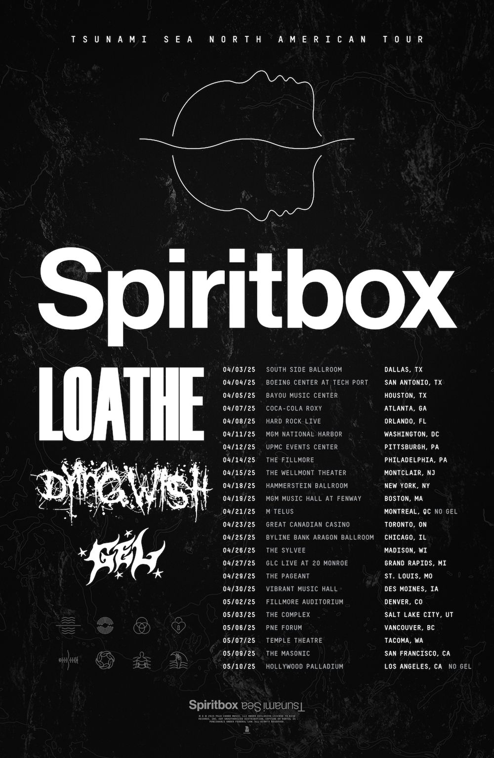 Spiritbox at Ryan Center, 6 December | Event in Kingston | AllEvents