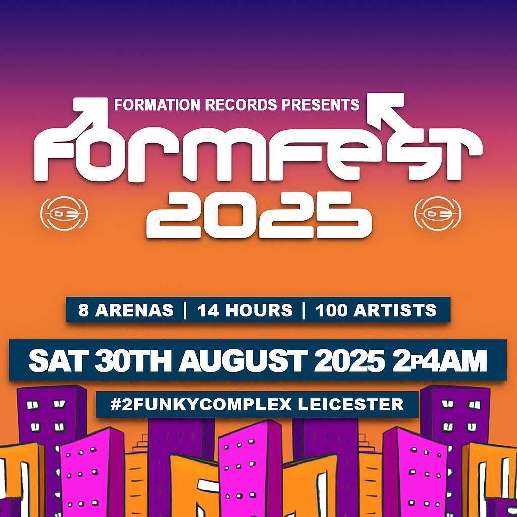 Formfest 2025, 30 August | Event in Leicester | AllEvents