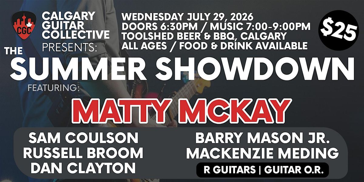 Calgary Guitar Collective: The Summer Showdown