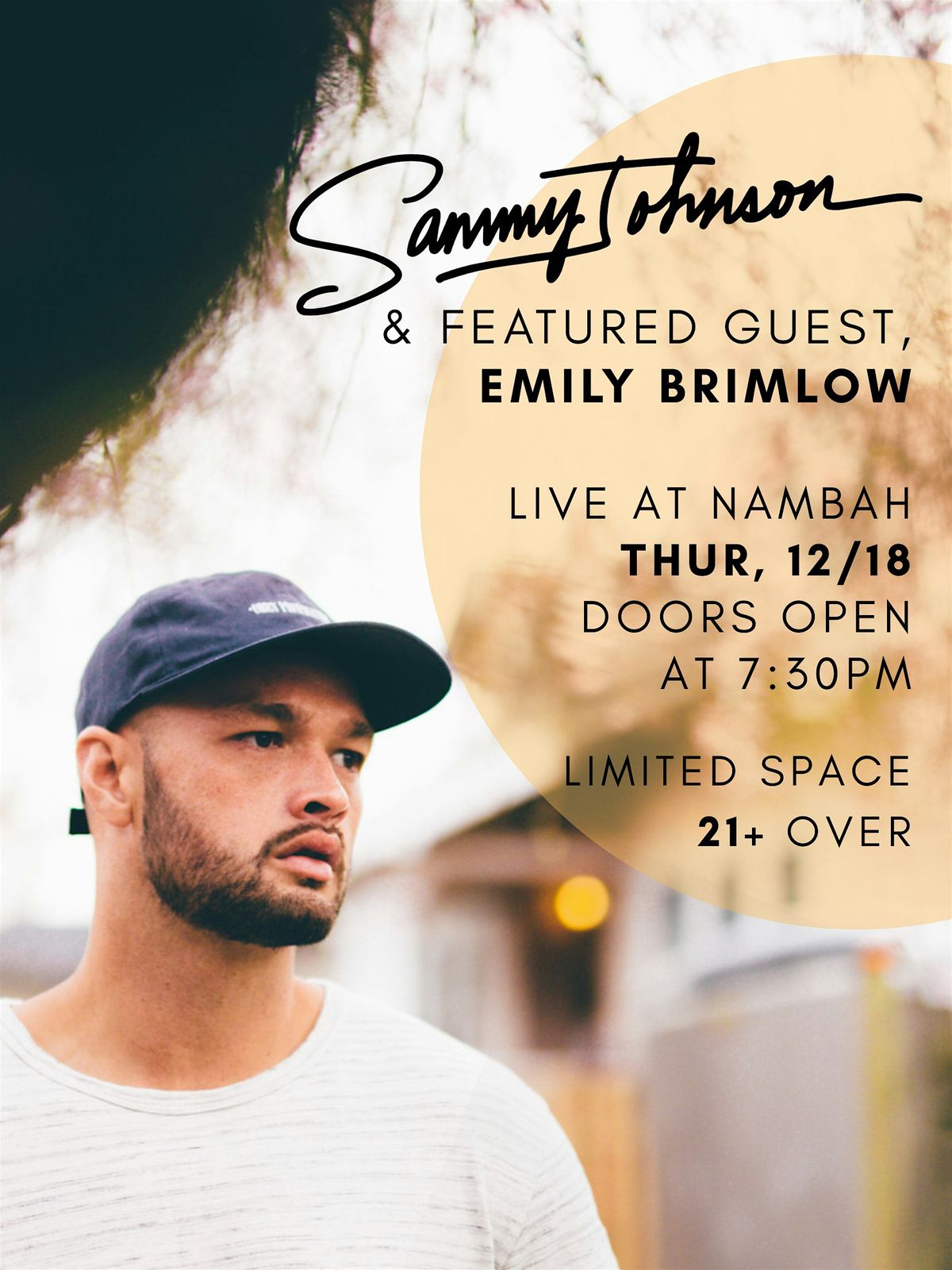 Sammy Johnson and Emily Brimlow - Live at Nambah, 18 December | Event in La Verne | AllEvents