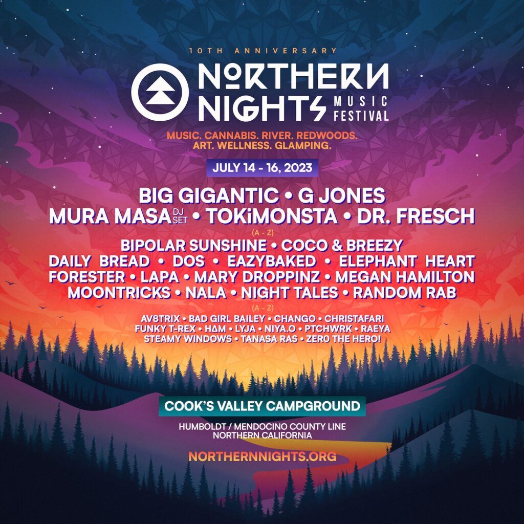 2025 Northern Nights Music Festival - 3 Day Pass at Cooks Valley Campground | Event in Piercy | AllEvents