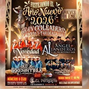 NOVEDAD NORTEÑA, ANGEL LANDEROS & MAS