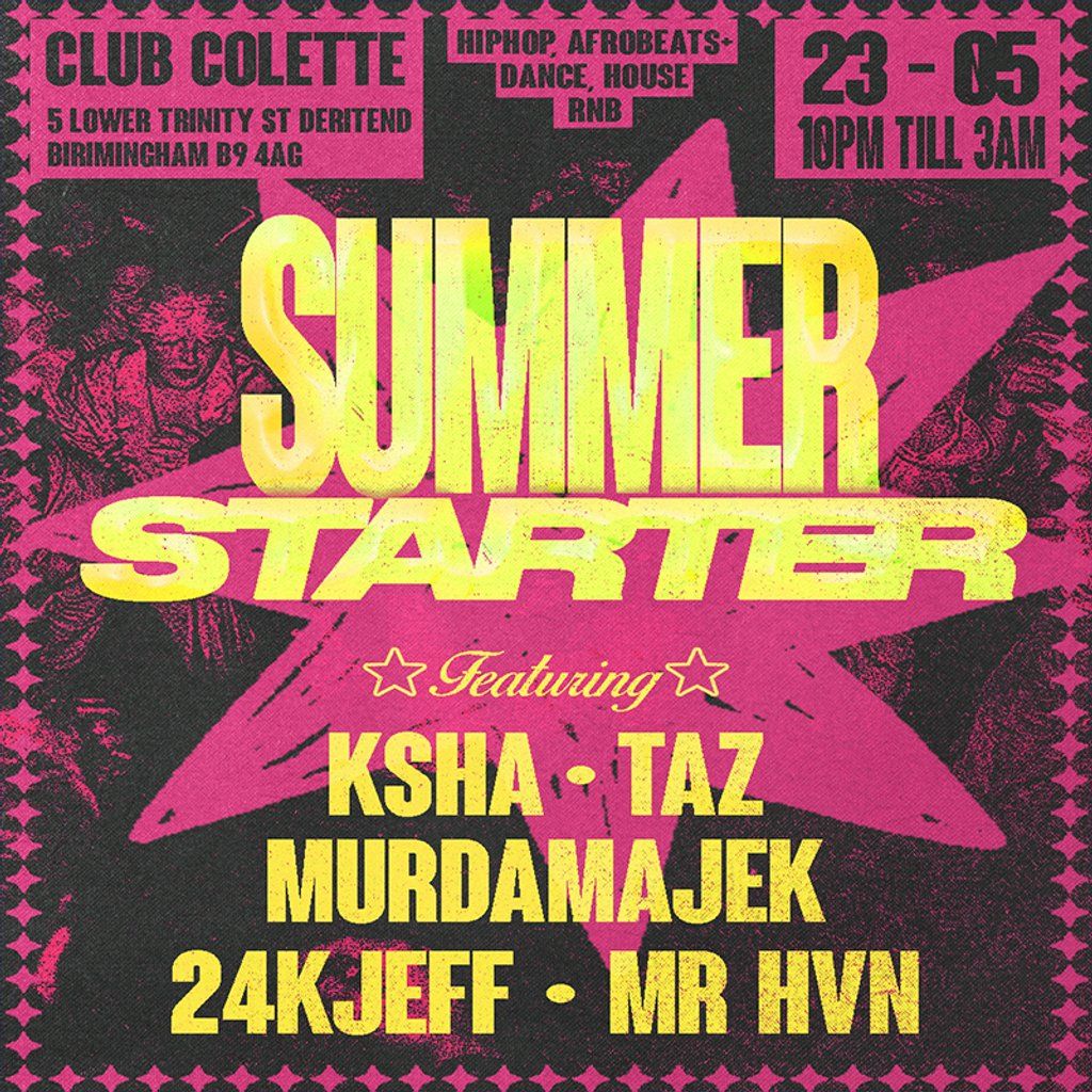 RB X NOVA: Summer Starter !!! | Event in Birmingham | AllEvents