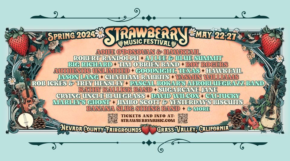Strawberry Music Festival Spring 2025, Nevada County Fairgrounds, Grass