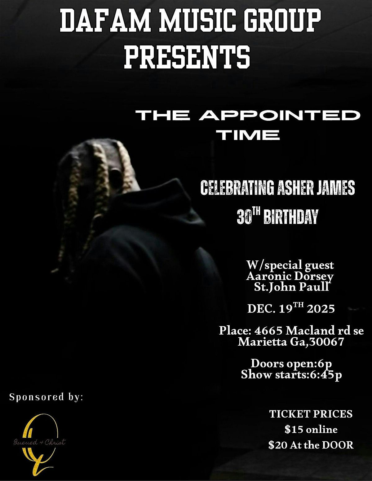 The Appointed Time Celebration!, 19 December | Event in Powder Springs | AllEvents