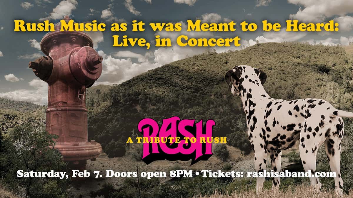 Rash - A Tribute to Rush, 9 January | Event in Felton | AllEvents