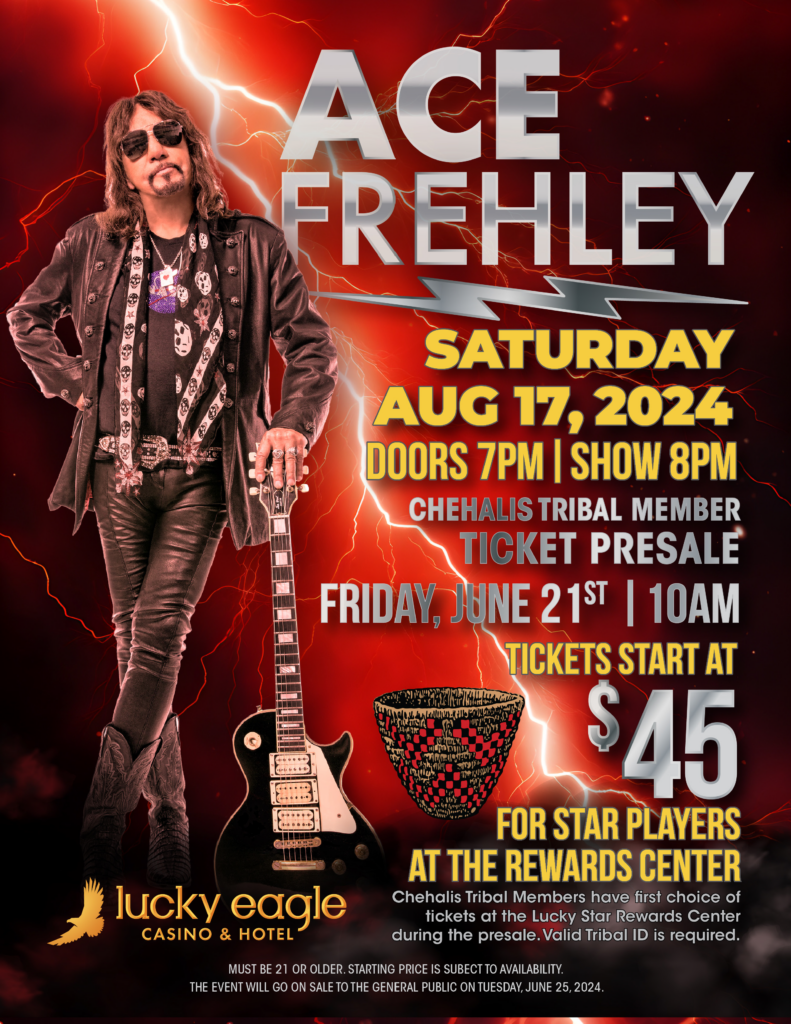 Ace Frehley at Harvester Performance Center, 15 May | Event in Rocky Mount | AllEvents