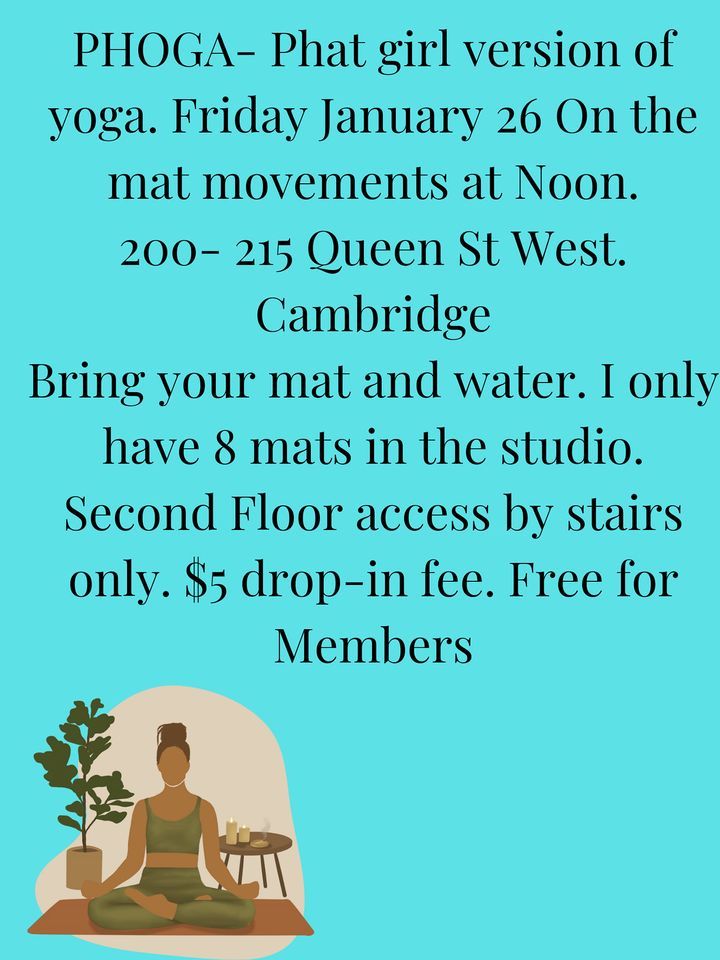 Phoga 215 Queen St West Cambridge Ontario 26 January 2024 AllEvents phoga-215-queen-st-west-cambridge-ontario-26-january-2024-allevents
