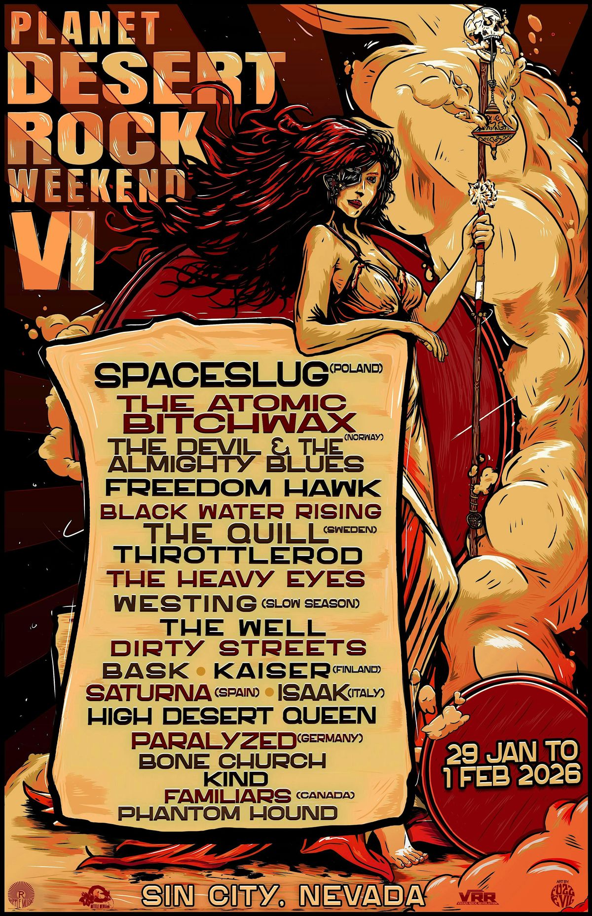 Planet Desert Rock Weekend VI - Night 1 - January 29, 2026, 29 January | Event in Las Vegas | AllEvents