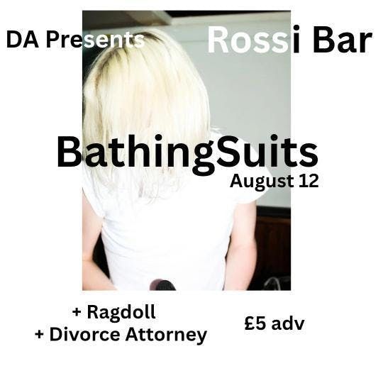 Bathing Suits at The Rossi Bar, 12 August | Event in Brighton | AllEvents