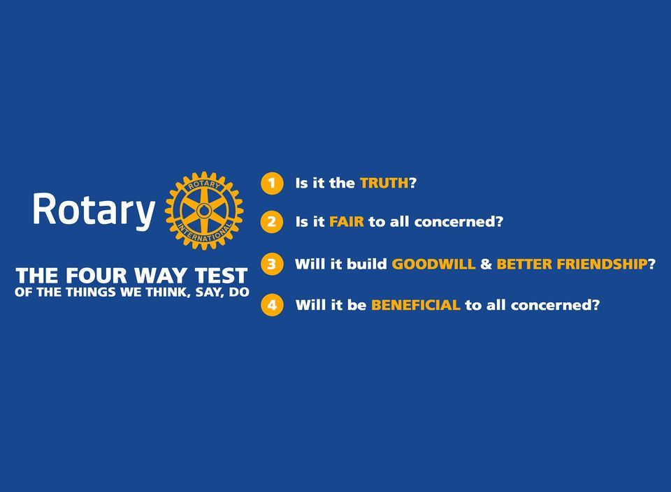 Rotary Four Way Test Speech Contest, Centre LifeLink EMS, State College