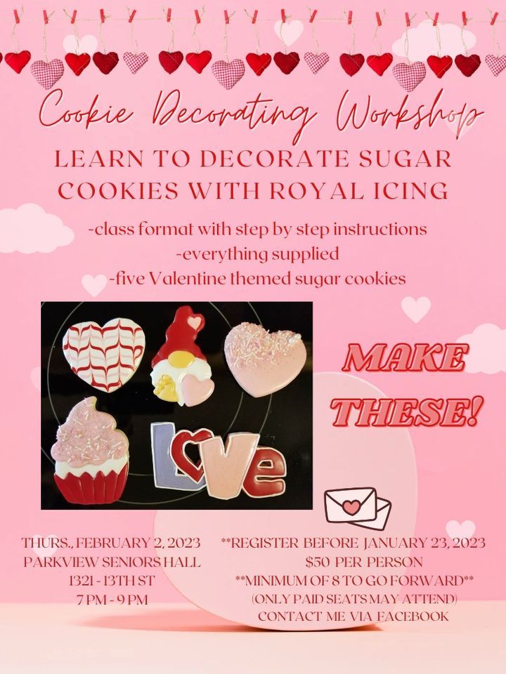 Cookie Rookie (Decorating Cookies with Royal Icing)