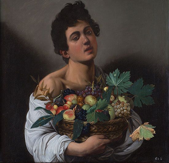 Caravaggio's Boy with a Basket of Fruit at The Morgan Library