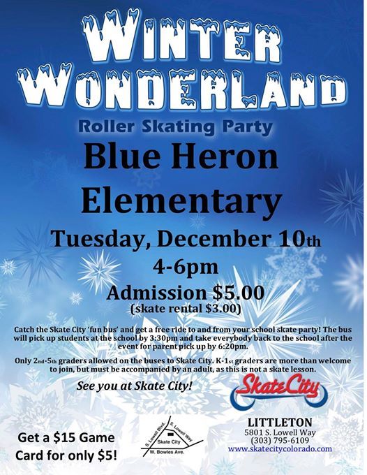 Skate City Party Winter Wonderland Littleton