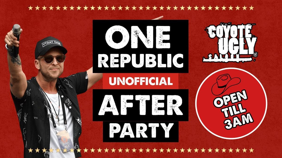 ONE REPUBLIC UNOFFICIAL AFTER PARTY, 20 September | Event in Birmingham | AllEvents