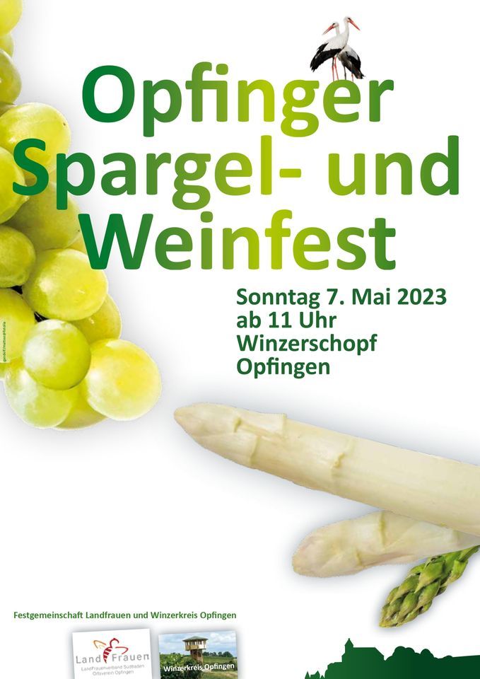 Spargelund Weinfest Opfingen, Wippertskirch, 79112 Freiburg im