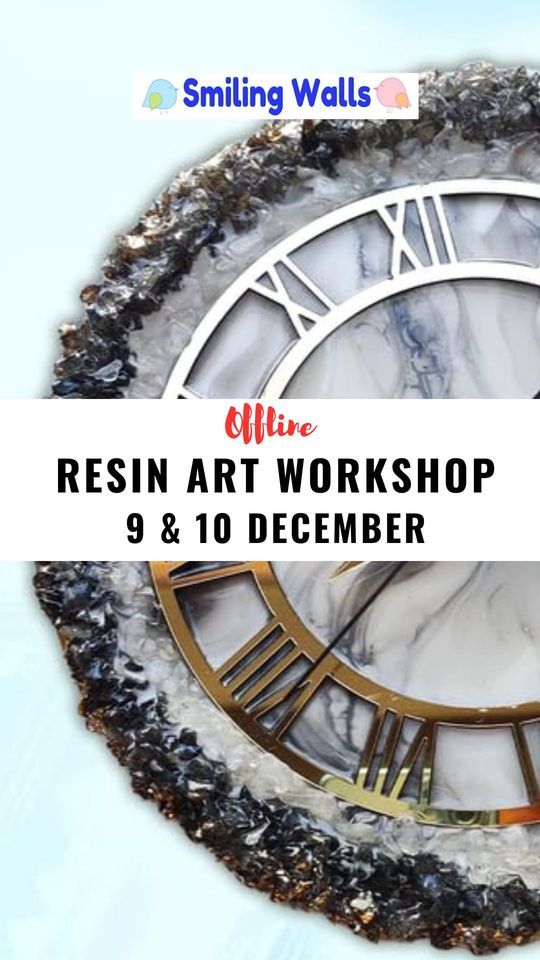 Resin Art TwoDay ?, Smiling Walls, Chandigarh, 9 December