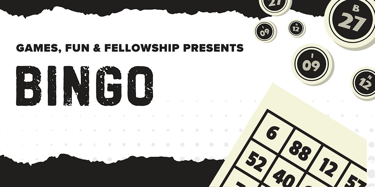 Games, Fun & Fellowship: Bingo, 2 December | Event in Wildwood | AllEvents