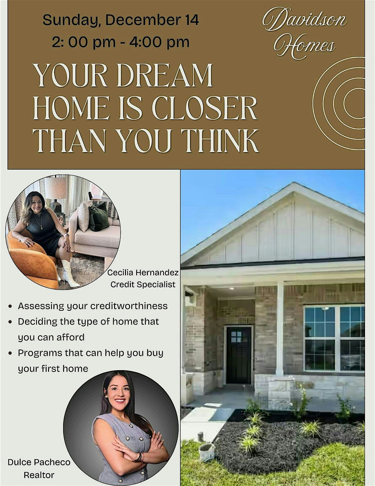 Homebuyer Credit Education Seminar for Sundance Cove Community, 15 December | Event in Crosby | AllEvents