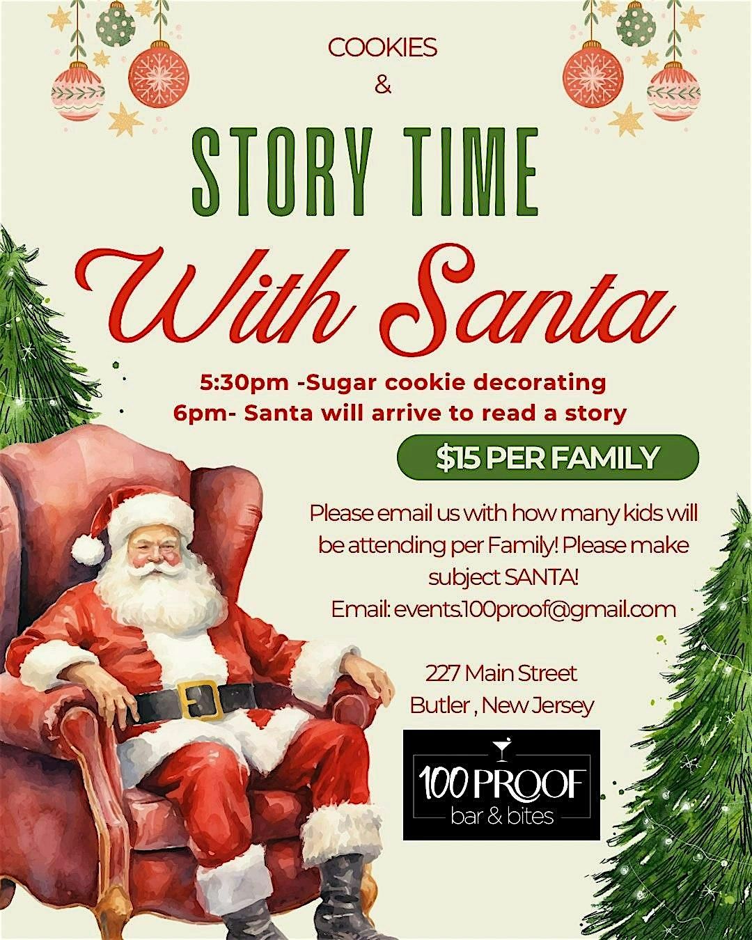 Story Time with Santa, 8 December | Event in Butler | AllEvents