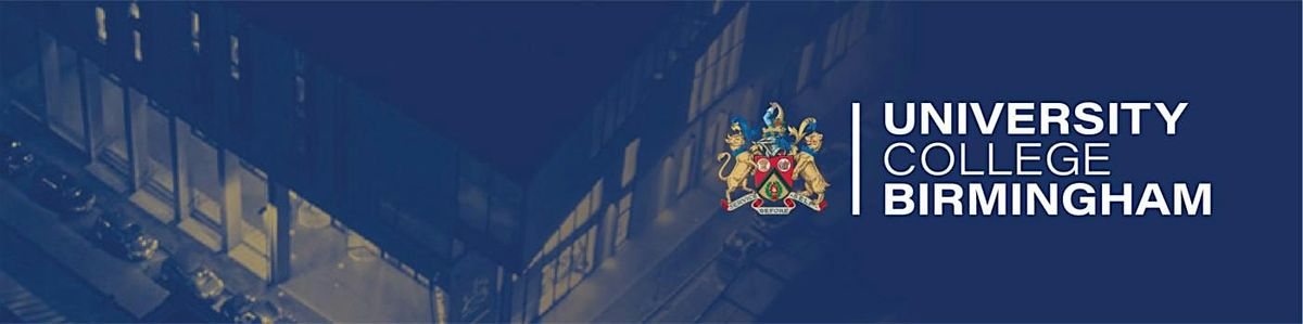 University College Birmingham Admissions Day, Mumbai 2026 — event poster