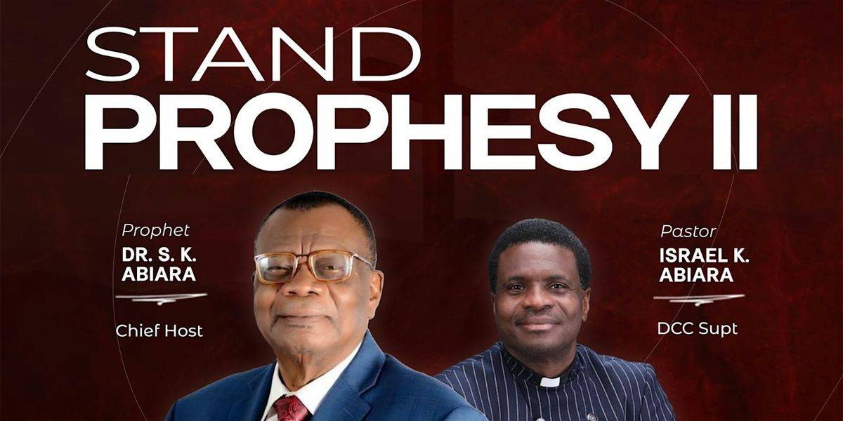 STAND PROPHESY II | Event in London | AllEvents