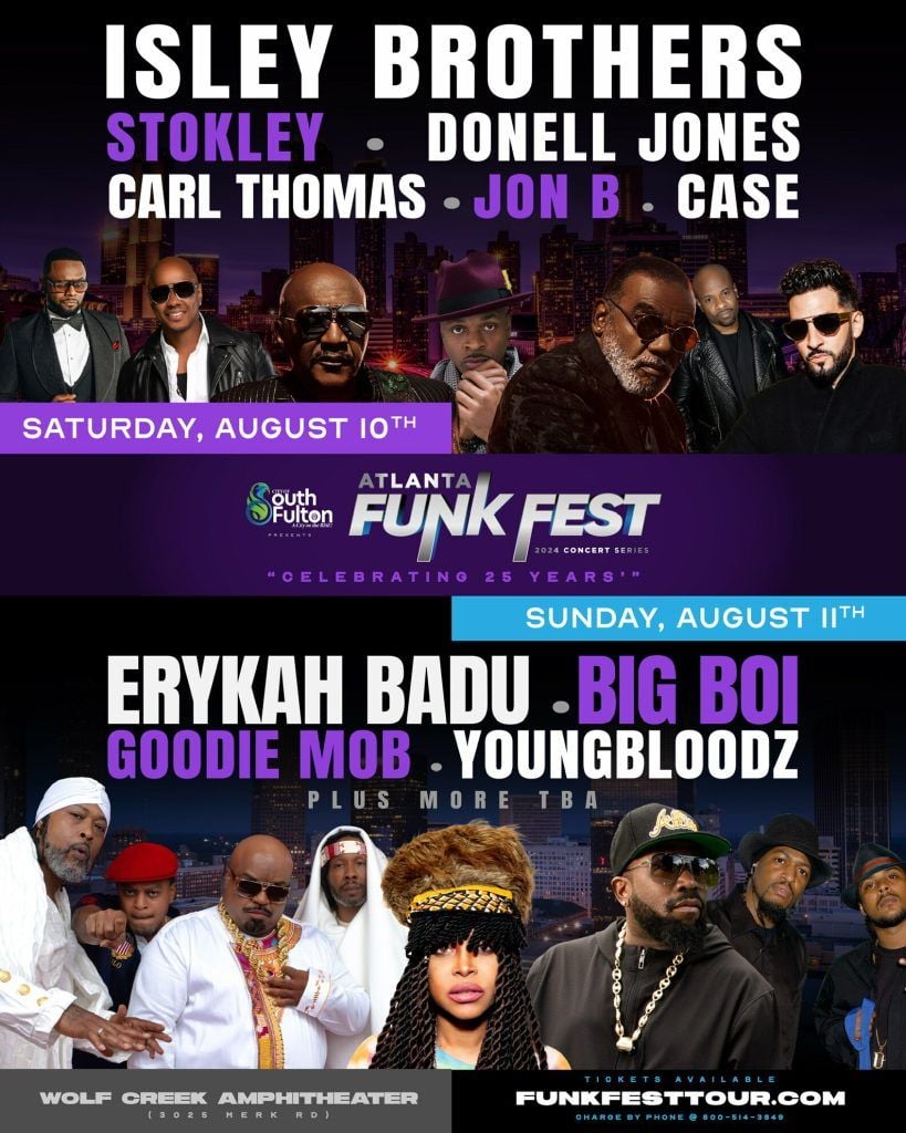 Atlanta Funk Fest at Wolf Creek Amphitheater, 27 September | Event in Red Oak | AllEvents